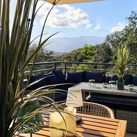 Lejlighed Climatise Avec Piscine Et Sublime Vue Porto-Vecchio (Corsica)